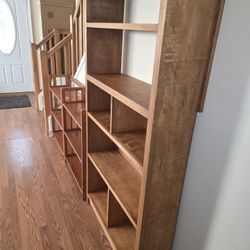 1 Tall Book Shelf + 2 Callapsable Mini Shelfs
