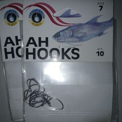 BRAND NEW - Ah Hooks - Size 7 and Size 15