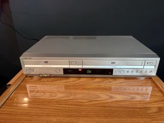 Sony DVD/VHS Combo Player & VCR Recorder w/ Original Remote