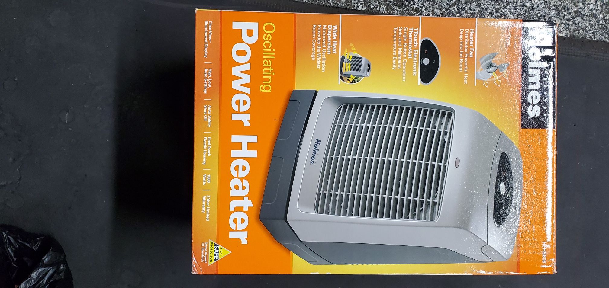 Holmes Oscillating Power Heater