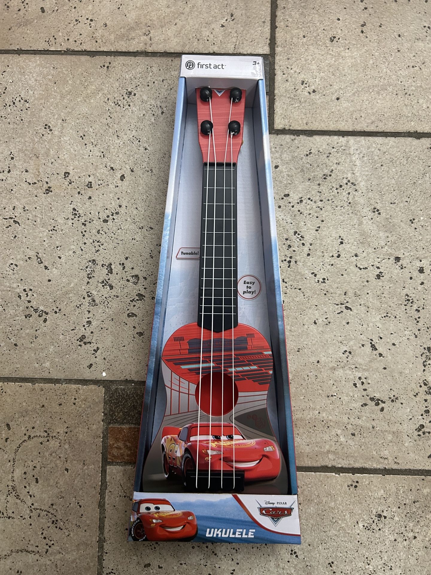 NWT Disney Pixar Cars Red Ukulele