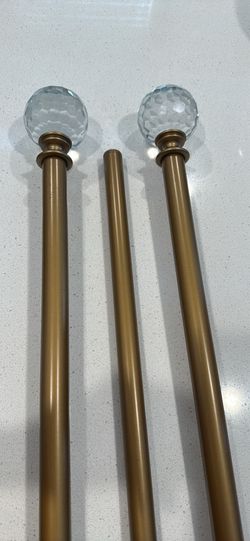 Curtain Rod. No Hardware Included 