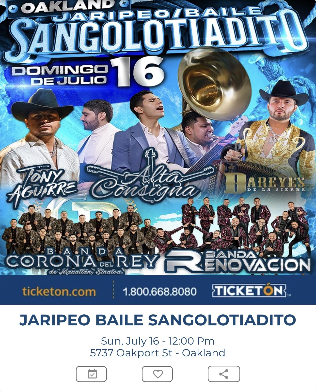 HOY!!!!! JARIPEO BOLETOS!