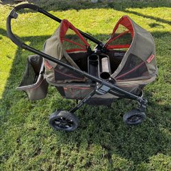 Evenflo Pivot Xplore Wagon Stroller – 2 Seater Carriola tipo vagón Evenflo Pivot Xplore para 2 niños