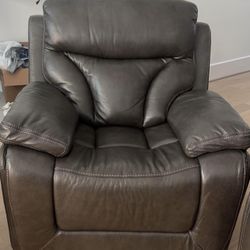 Leather Living Room Set