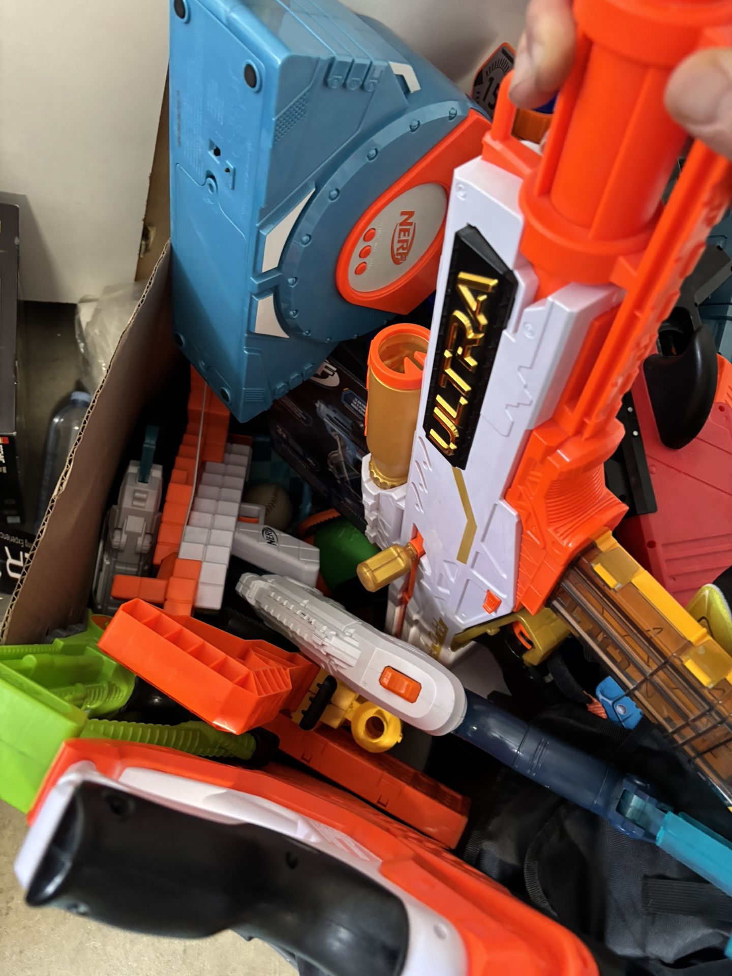 Box Of Nerf Guns