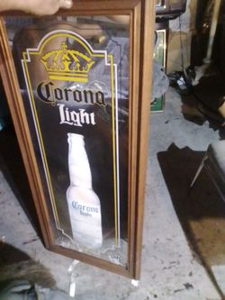 Corona beer mirror