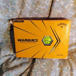 Callaway Warbird Golf Balls Brand New box of 12 