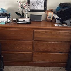 Solid Oak Dresser