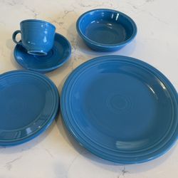 Fiesta 5-Piece Place Setting Turquoise 