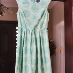 Light Green Lace Dress