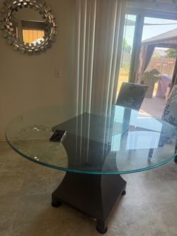 Glass table