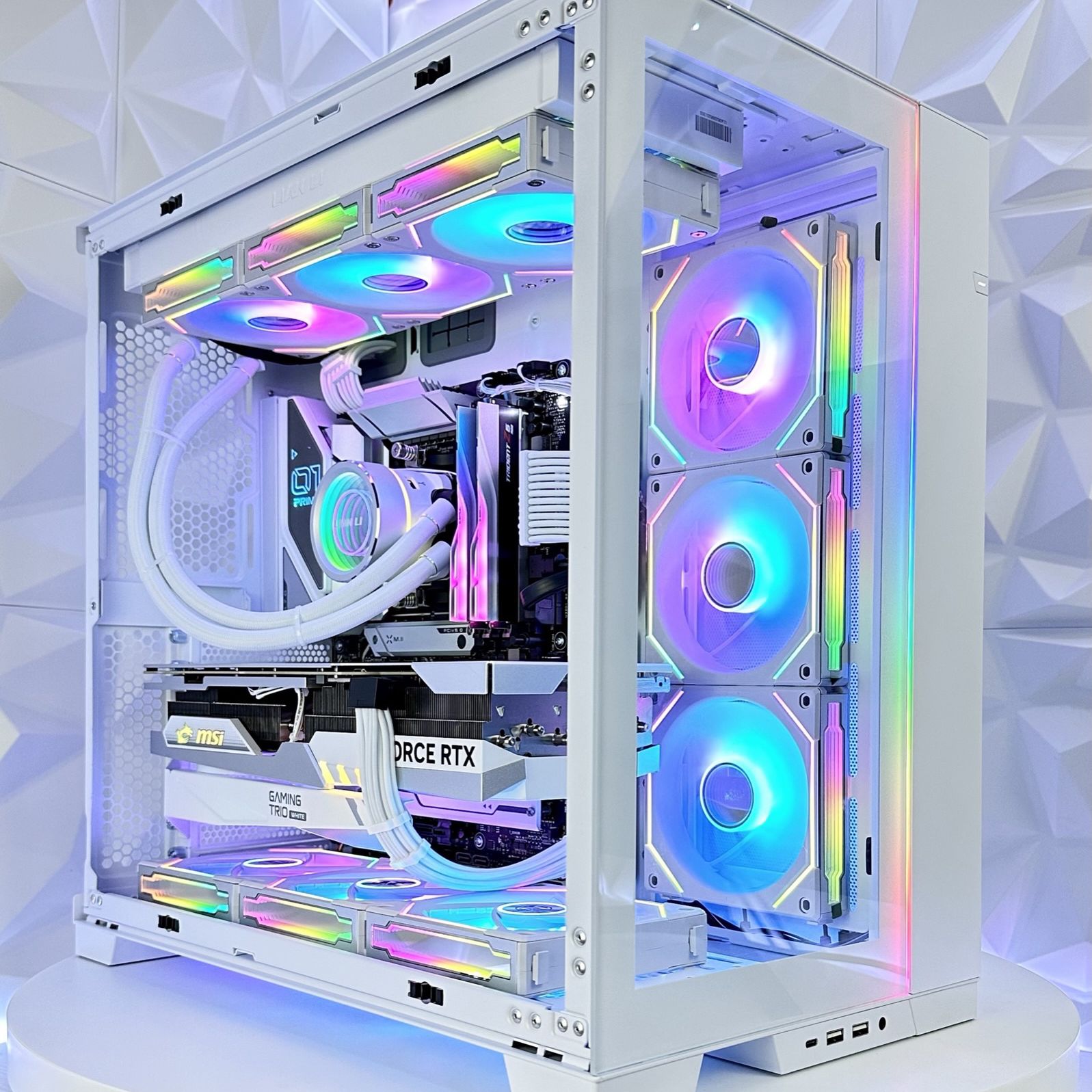*Payment Plans Available* White Phoenix RTX 4080 AMD Ryzen 9 7900X3D 2TB SSD DDR5 RGB Gaming PC