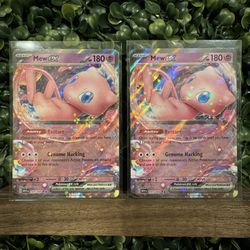 Mew ex 151/165 Pokemon 151 SV TCG Double Rare