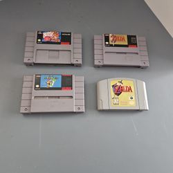 Super Nintendo & Nintendo 64 Games
