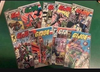 1982 Bronze Age GI Joe Comic books Issues 11-19