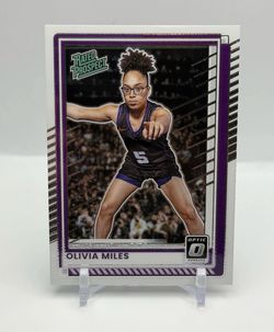 OLIVIA MILES 2025-26 Panini Donruss Optic Rated Prospect Lynx Rookie ALL STAR