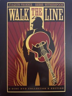 WALK The LINE 2-Disc Collector’s Edition (DVD-2005) Includes 6 Collector’s Cards