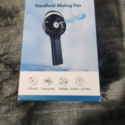 Handheld Misting Fan (Blue)
