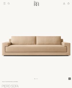 Piero Sofa Italian