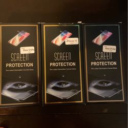 Tempered Glass For iPhone 11, iPhone 12/12pro, And iPhone 12 Pro max