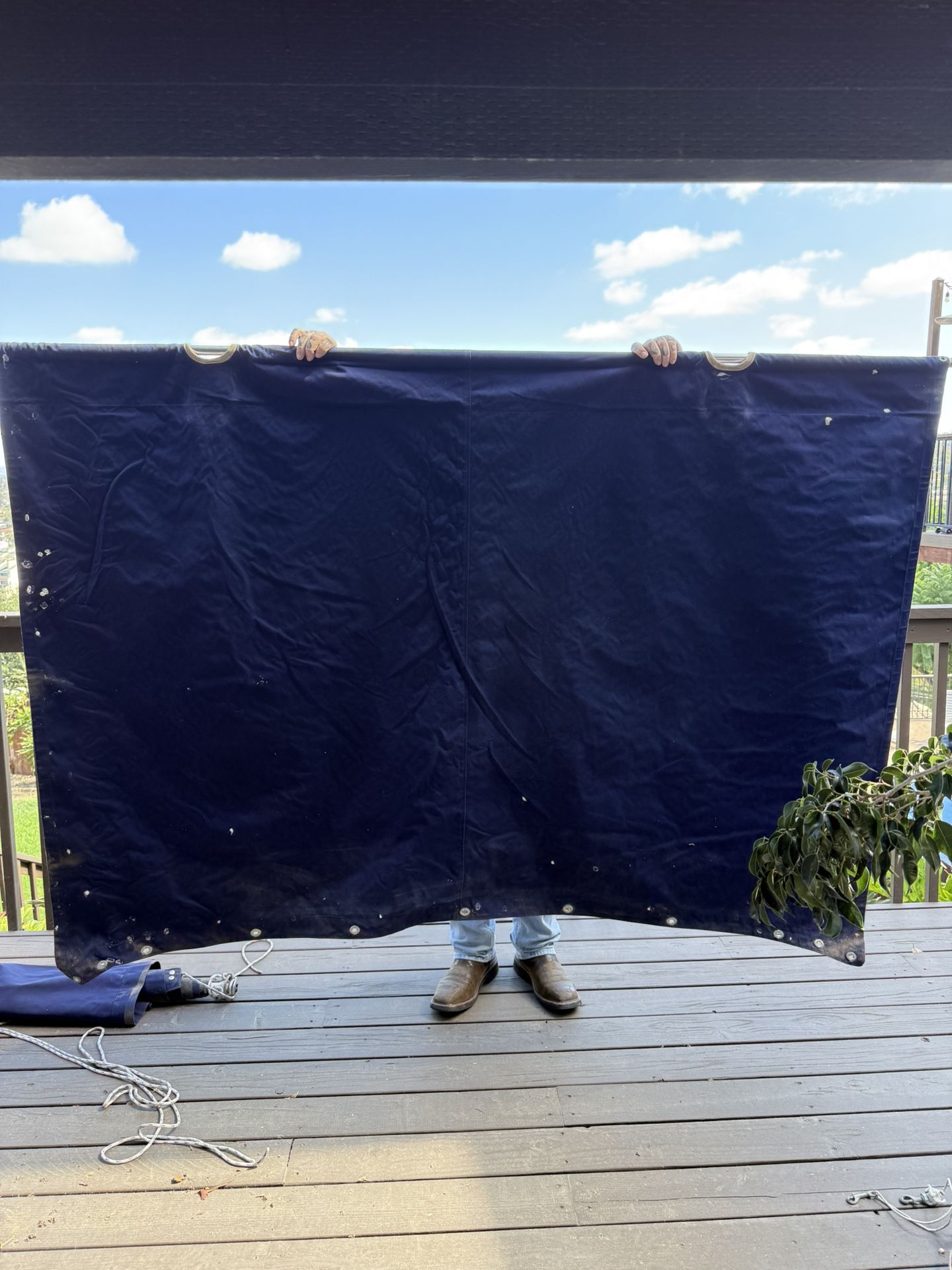 Sailboat cockpit shade covers