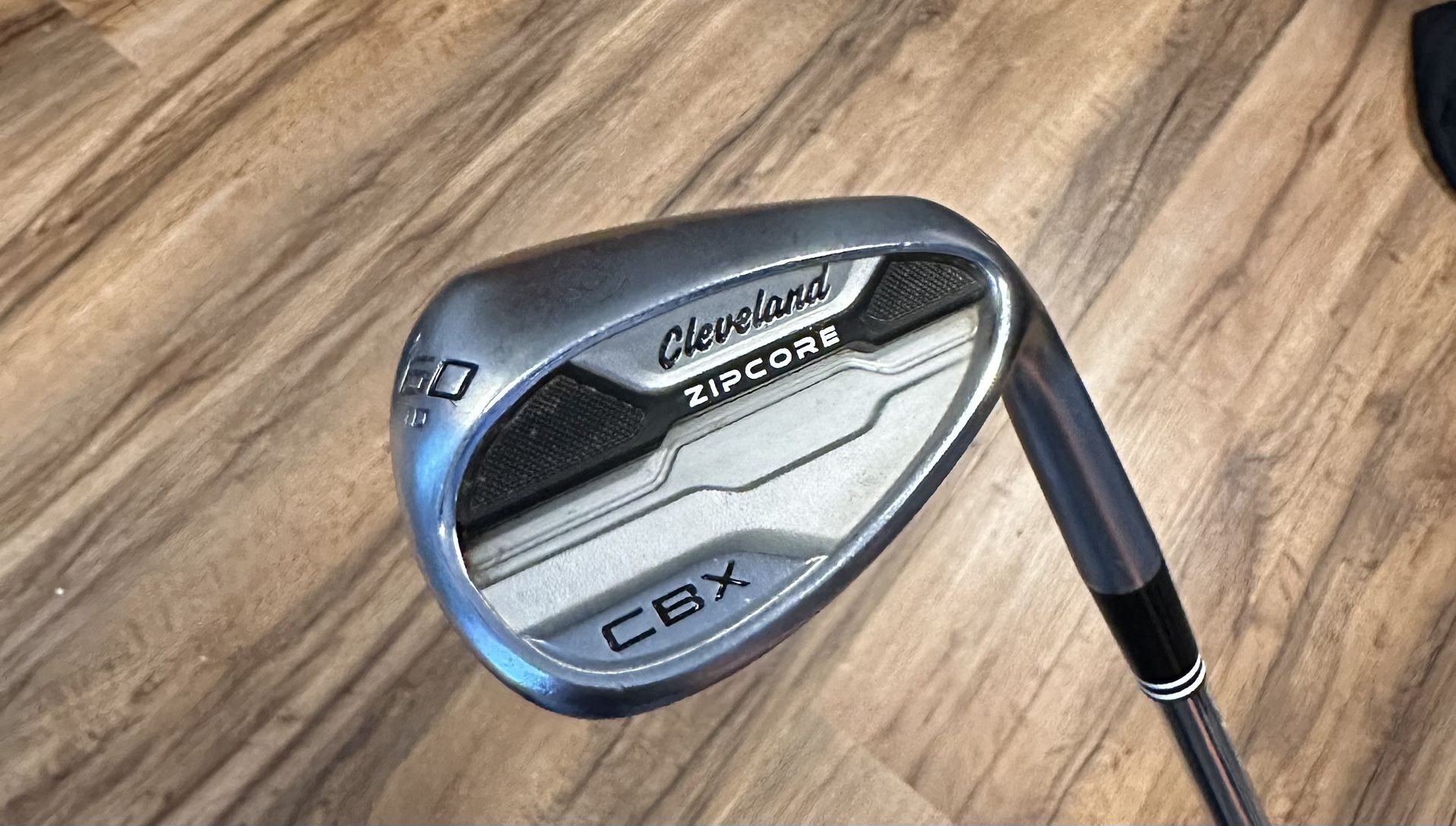 60 Degree Wedge Cleveland CBX Zipcore Dynamic Gold Spinner 115