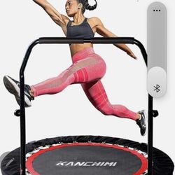 Kanchimi Exercise Trampoline With Handbar