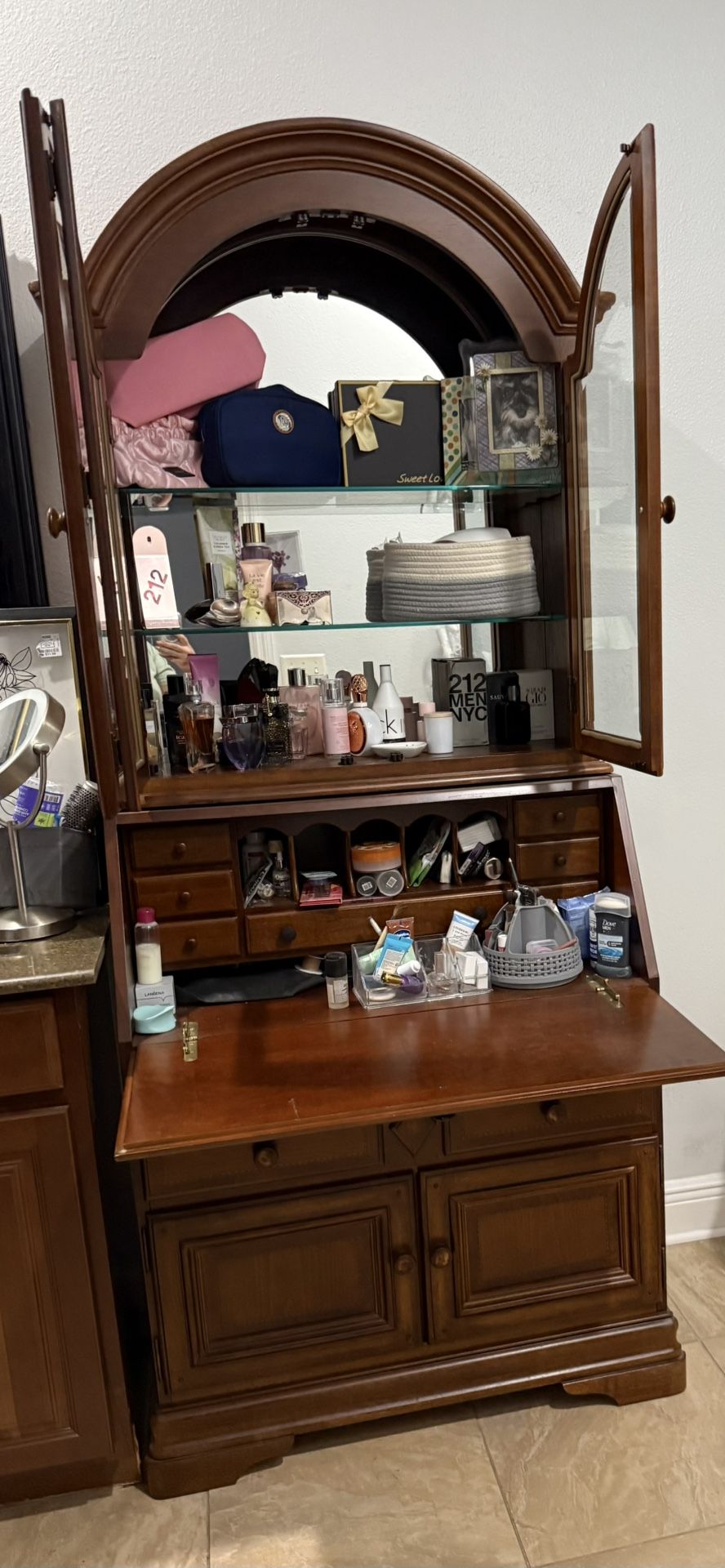 Secretary Desk W Hutch