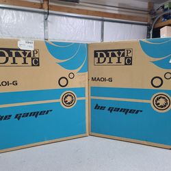 DIYPC MA01-G Black, USB 3.0 Micro-ATX Mini Tower Computer Case (Both For $40)(One for $25)