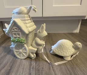 Department 56 Snowbunnies Slow-moving vehicle 