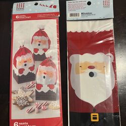 Christmas Santa Treat Bags 