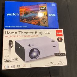 Projector And Screen 