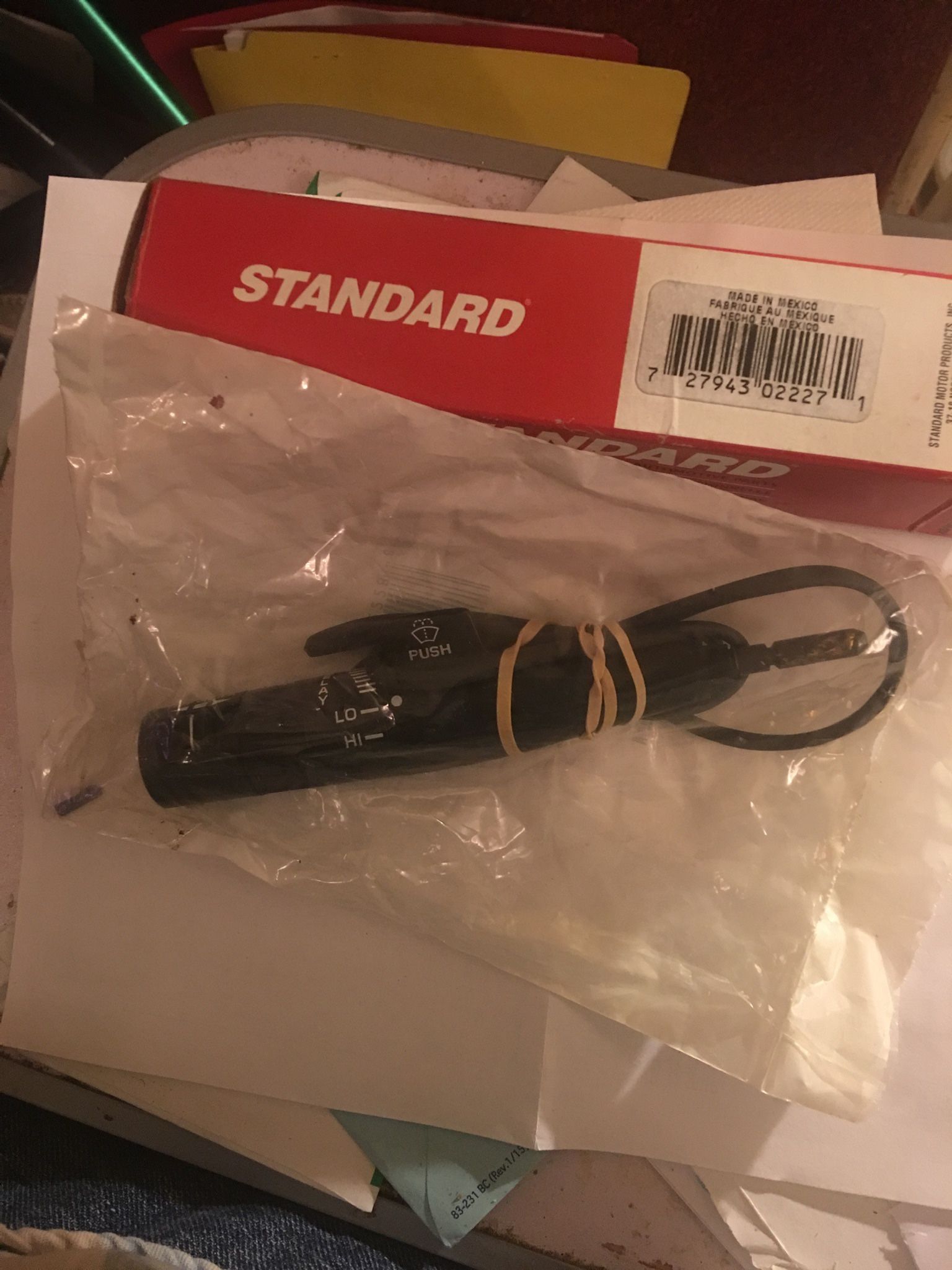 BRAND NEW CRUISE CONTROL SWITCH FOR C 1500 GMC PICKUP TRUCK 1988/1994-$50.00