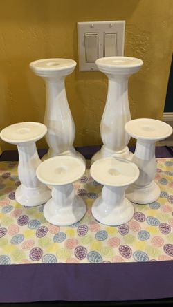Set Of 6 Candle Holders
