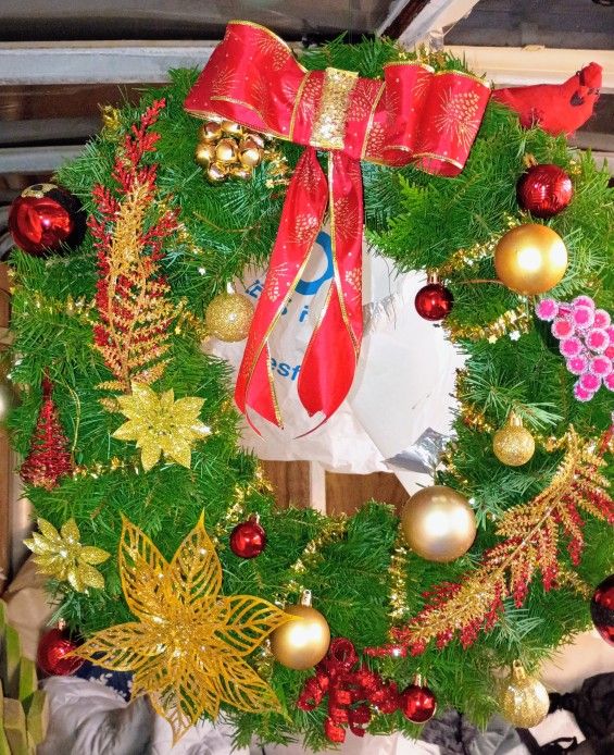 Handmade Light Up Wreaths