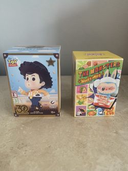 Toy Story and The Monsters Wacky Mart Vinyl Figures