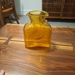 Beautiful Amber Blenko Pitcher