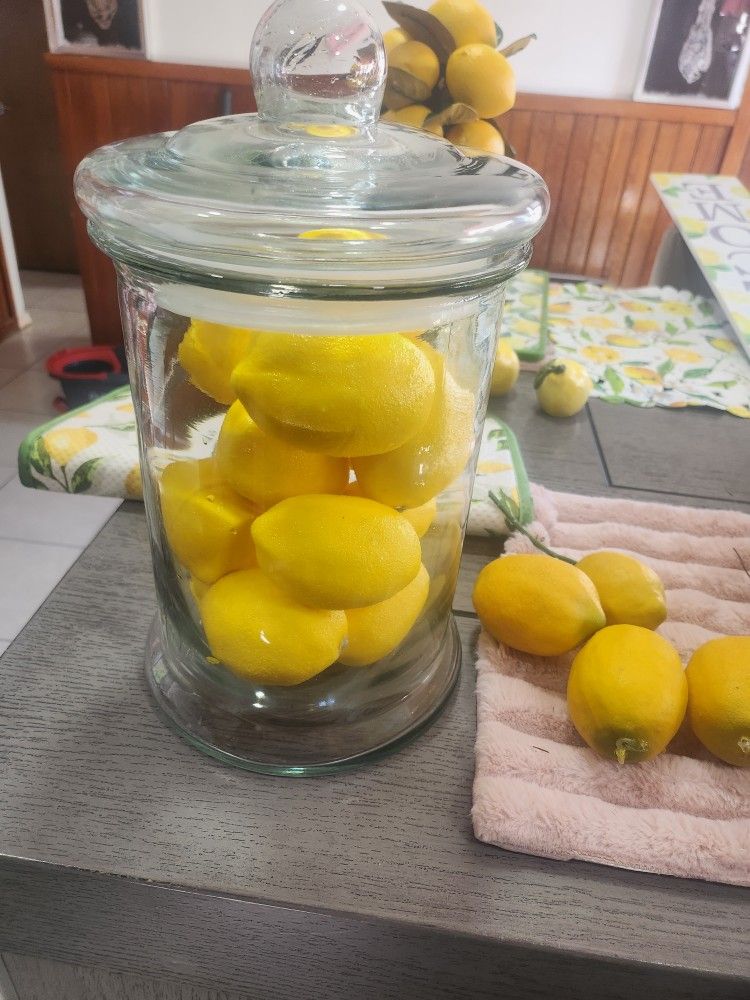 18 Piesas De Decoracion De Limones