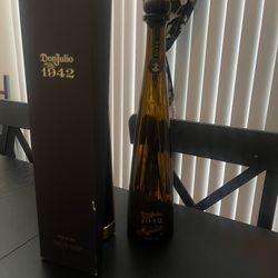 Decorative 1942 Empty Bottle With Box