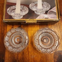 Crystal Candle Stick Holders