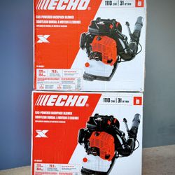 Brand new Echo leaves backpack blower 220mph 1110 CFM 79cc model PB-9010T