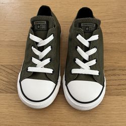 Green Converse All Star Little Kid Size 10 New