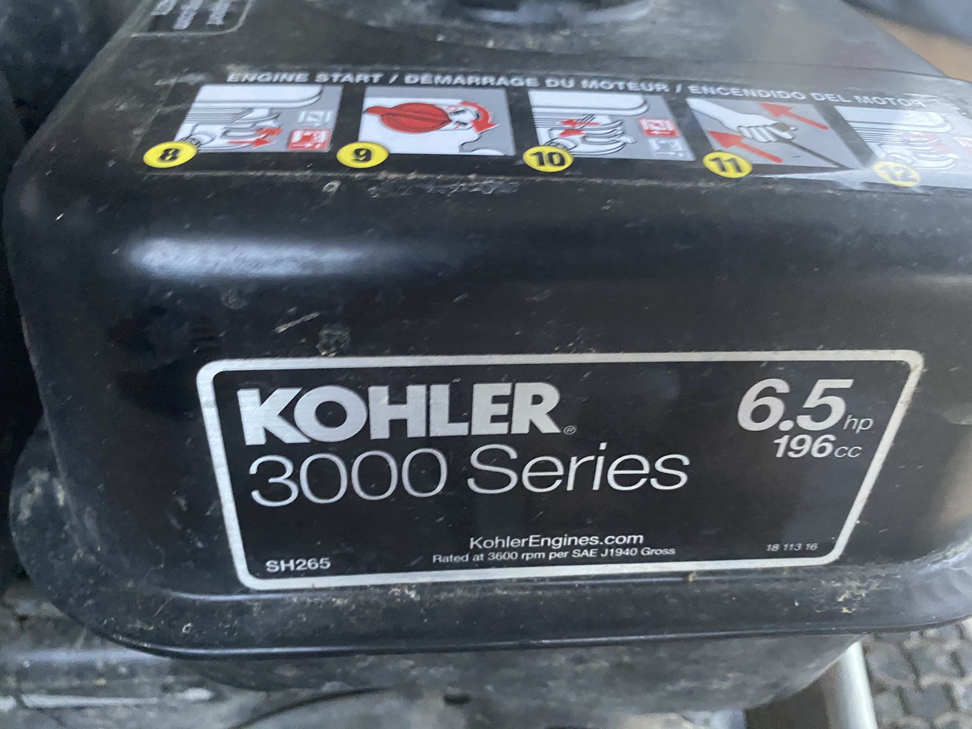 Koehler pressure washer
