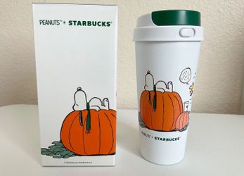 Starbucks x Peanuts Snoopy Pumpkin Tumbler