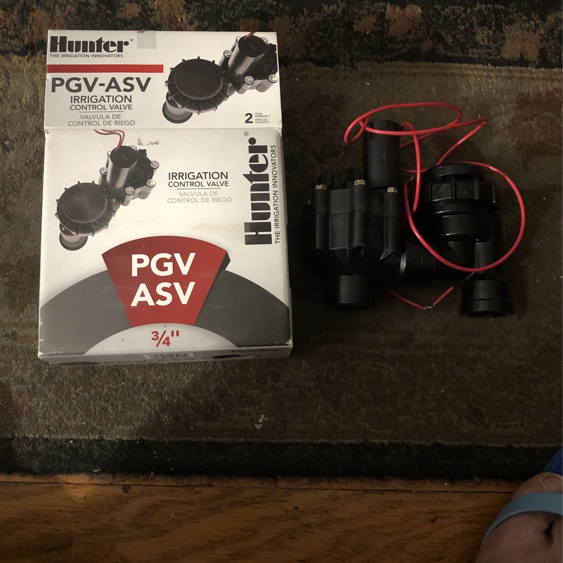 Hunter PGV -ASV 3/4 Grand New And Box $10