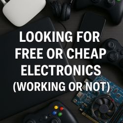 Buying Broken or Old Electronics