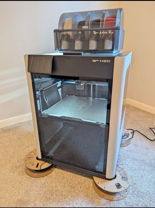 Bambu Lab H2D and AMS 2 Pro
