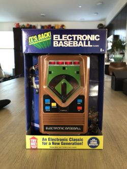 Electronic baseball game new