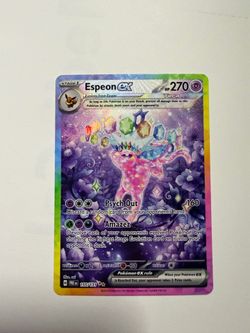2025 Pokemon Prismatic Evolutions Espeon ex Special Illustration Rare #155/131